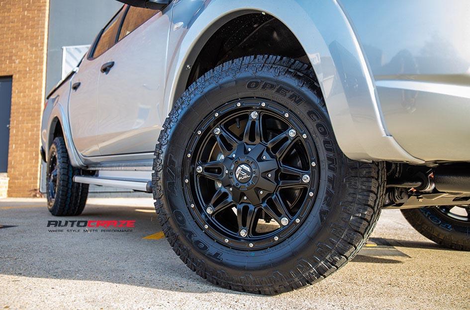 MITSUBISHI TRITON HOSTAGE MATTE BLACK